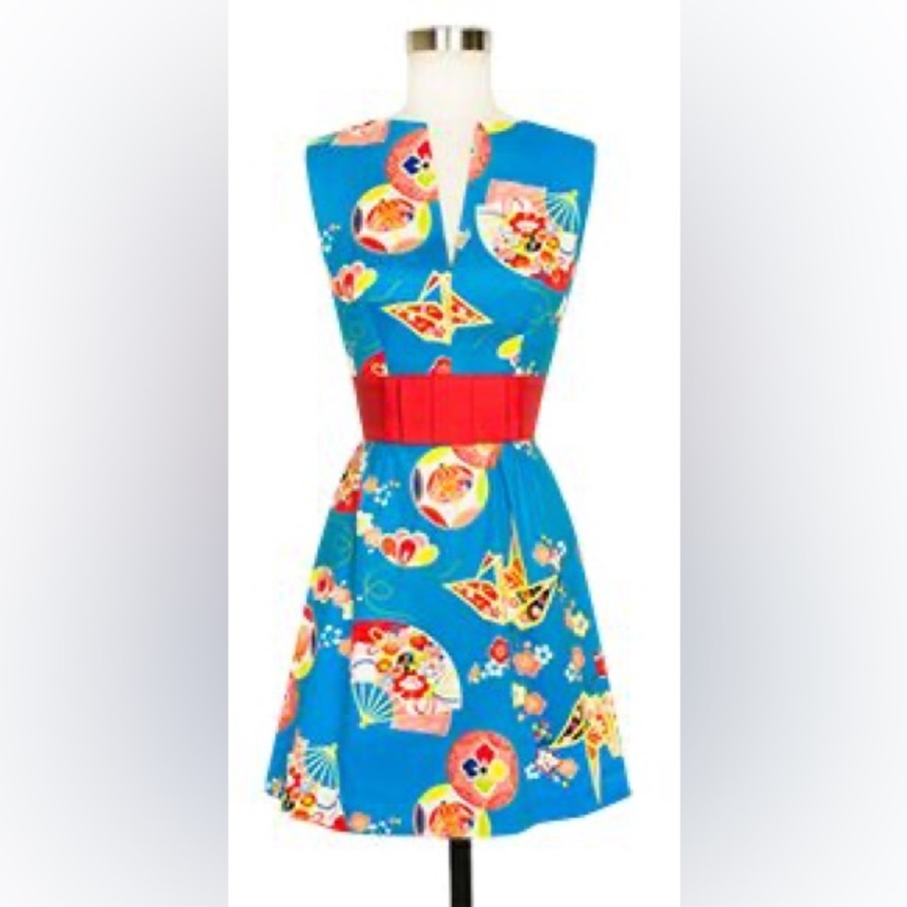 Trashy Diva EUC Bitsy fans dress. Size 14.